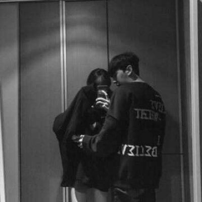 黑白情侣头像一对两张！16张高清合集来啦