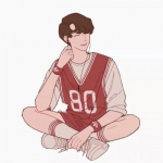二次元绘画风格微信QQ情侣头像