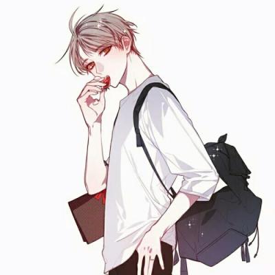 24张高清独一份的动漫情侣头像 一男一女款合集