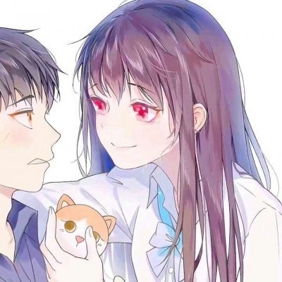 30张高清动漫情侣接吻头像 双人亲吻情头合集