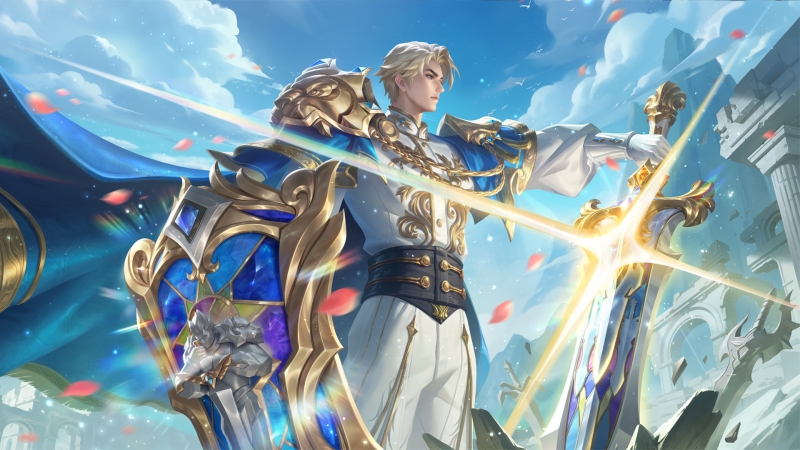 王者荣耀亚瑟荣光之誓高清壁纸 多尺寸可选