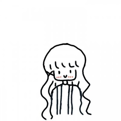 34张超甜手绘简笔画情侣头像 高清好看又可爱