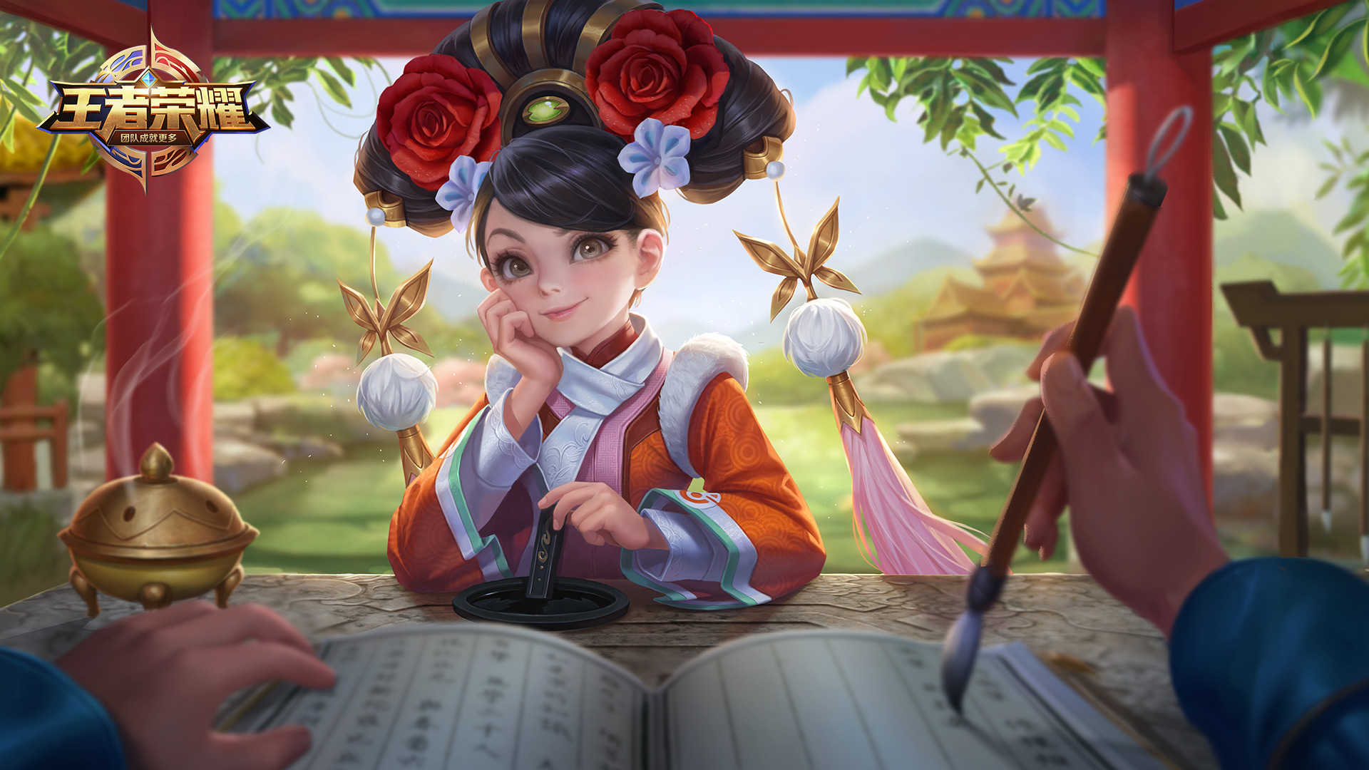 王者荣耀安琪拉如懿皮肤高清壁纸