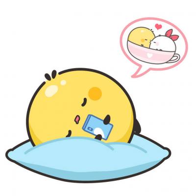 超萌卡通情侣头像来啦！26组软乎乎的可爱配对头像