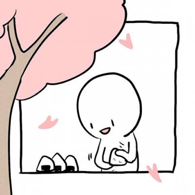 36张高清方框简笔小人情侣头像 氛围感拉满的小众情头