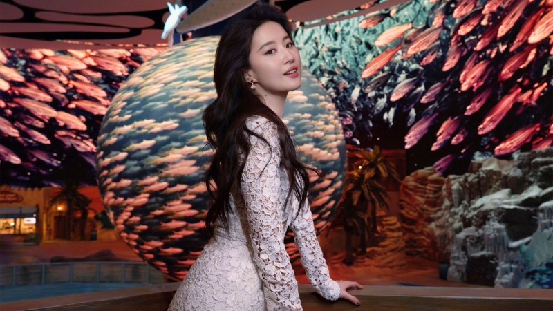 刘亦菲阿布扎比高清美女壁纸分享