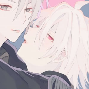 18张高冷款动漫情侣头像 一男一女高清二次元图