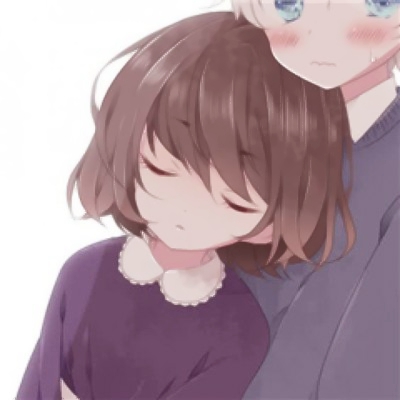 36组高清漫画情侣头像 一男一女左右配对款