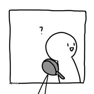 楼上楼下小白人情侣头像简笔画合集（14张）