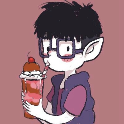 30组超萌卡通情侣头像 一男一女一对两张高清图