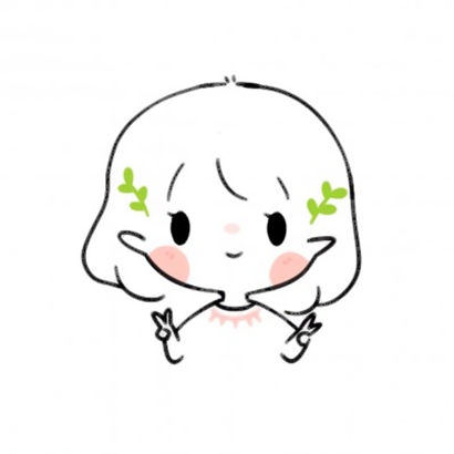 16张可爱简笔画情侣头像 微信高清好看的专属头像素材