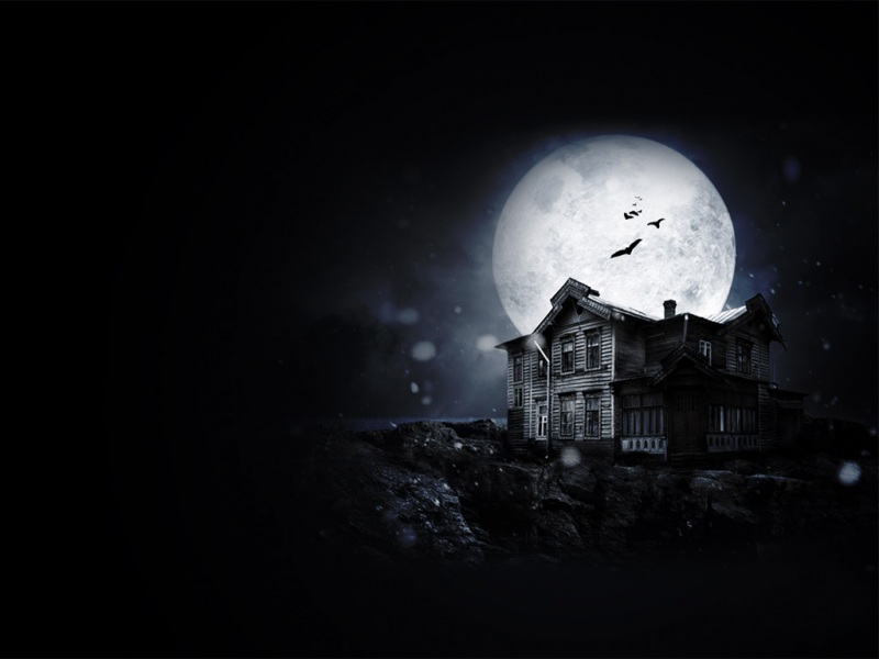 诡异幽静的城堡高清壁纸来啦