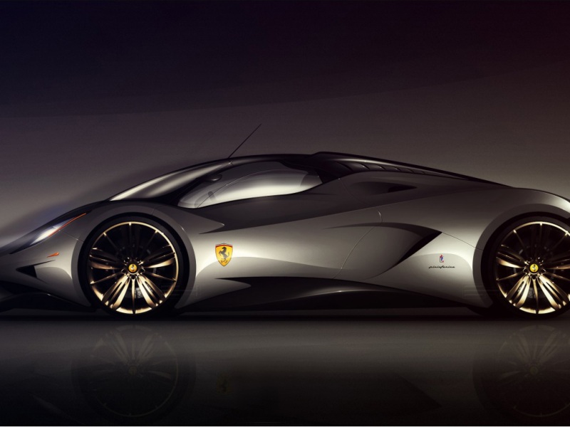 法拉利FX原型概览车高清壁纸分享