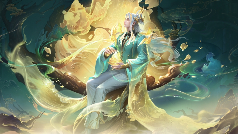 王者荣耀赵怀真器灵浮梦炉电脑桌面壁纸分享，多款高清尺寸可选