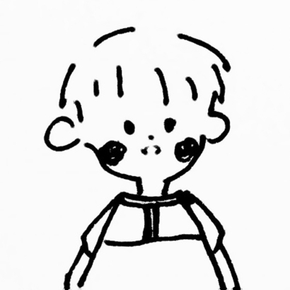 一对左右配对的手绘简笔画情侣头像 26张高清素材合集