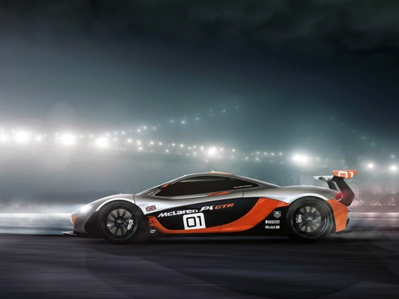 迈凯轮P1 GTR高清跑车壁纸推荐