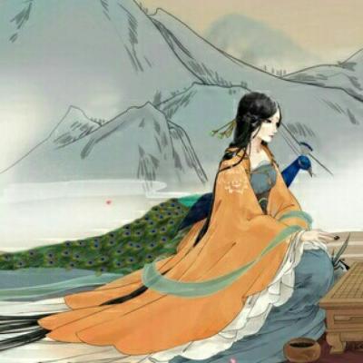 古风情侣头像一对两张！26张高清一男一女古风情头合集