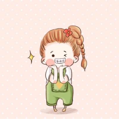 22张超有创意的卡通情侣微信头像 高清可爱又好看