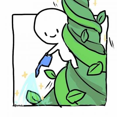 36张高清方框简笔小人情侣头像 氛围感拉满的小众情头