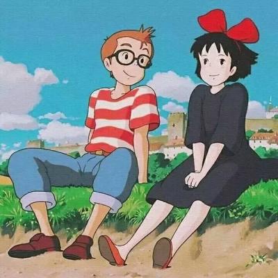 超萌小孩卡通情侣头像 20张可爱动漫款合集