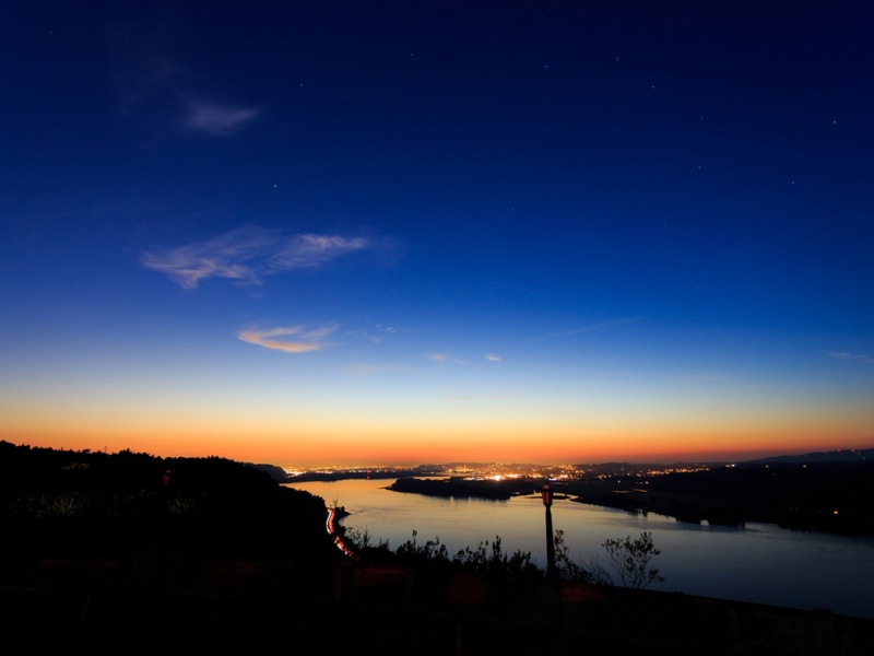 波特兰哥伦比亚河峡谷日出风景壁纸分享