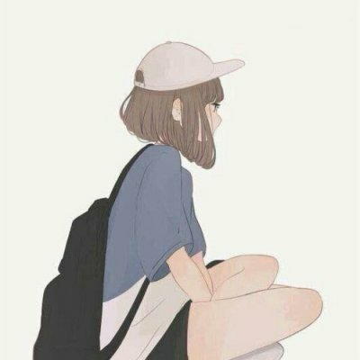 34组简约高清情侣漫画QQ头像 一对两张超好看