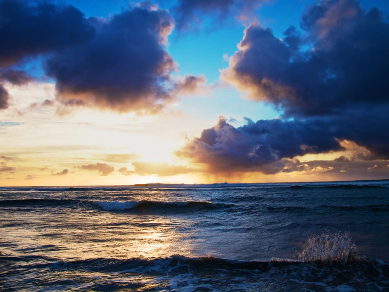 多款适配不同屏幕的海洋风景桌面壁纸分享