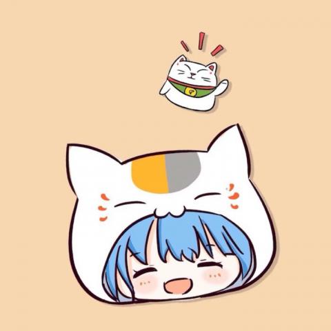 超可爱！24组一左一右卡通呆萌情侣头像高清合集