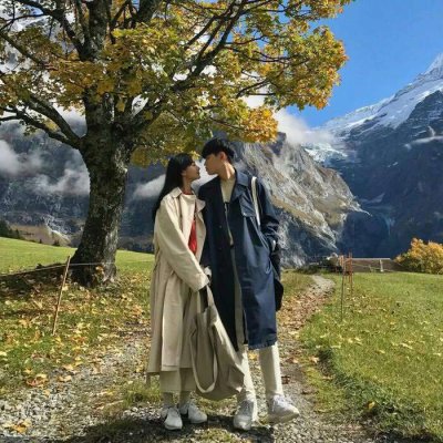 26张高清好看的一对两张情头 情侣头像合集来啦