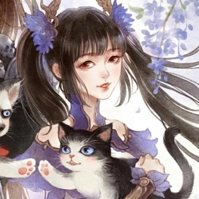 24张高清古风二次元情侣头像 一男一女氛围感拉满