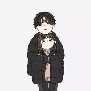 16组超酷动漫情侣头像 一男一女冷酷风高清合集