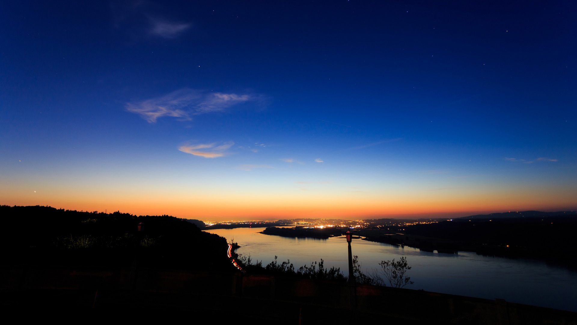 波特兰哥伦比亚河峡谷日出风景壁纸分享