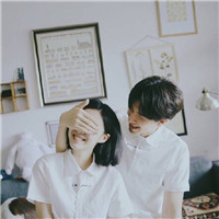 18组超好看的真人小清新情侣头像，一男一女款