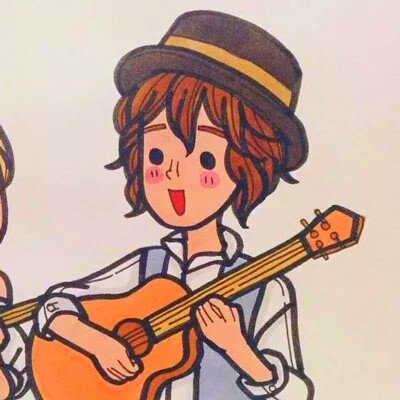 36张可爱呆萌卡通情侣QQ头像 高清好看又治愈