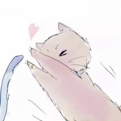 12张可爱简约手绘动漫情头 高清无水印