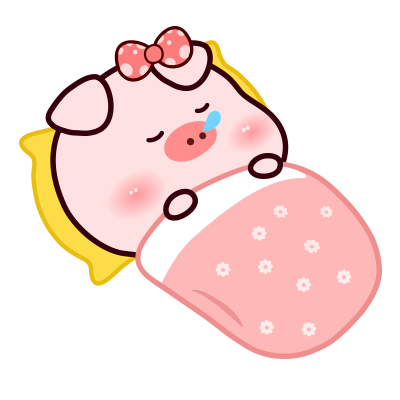 一左一右的呆萌小猪情侣头像 14张高清卡通款来啦