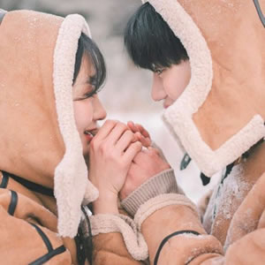 16组一左一右高清唯美情侣头像 浪漫氛围感拉满