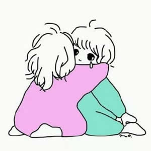 18张治愈可爱的温暖卡通情侣头像 高清无水印合集