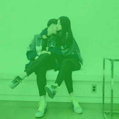 绿色系QQ情侣头像来啦！10张高清一对两张款