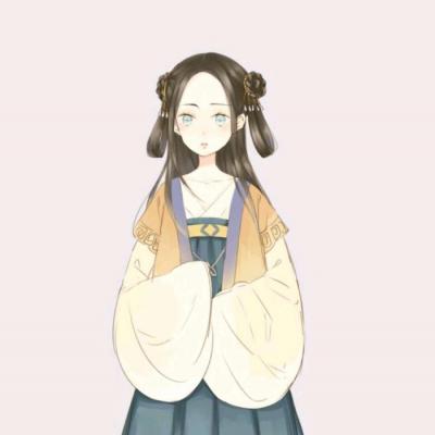18张高清古风动漫情头！一男一女分开款太好磕了