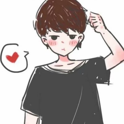 34组简约高清情侣漫画QQ头像 一对两张超好看