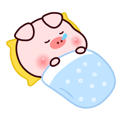 一左一右的呆萌小猪情侣头像 14张高清卡通款来啦