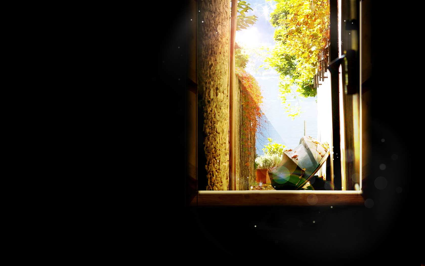 窗口气息电脑桌面风景壁纸来啦，多种分辨率可选