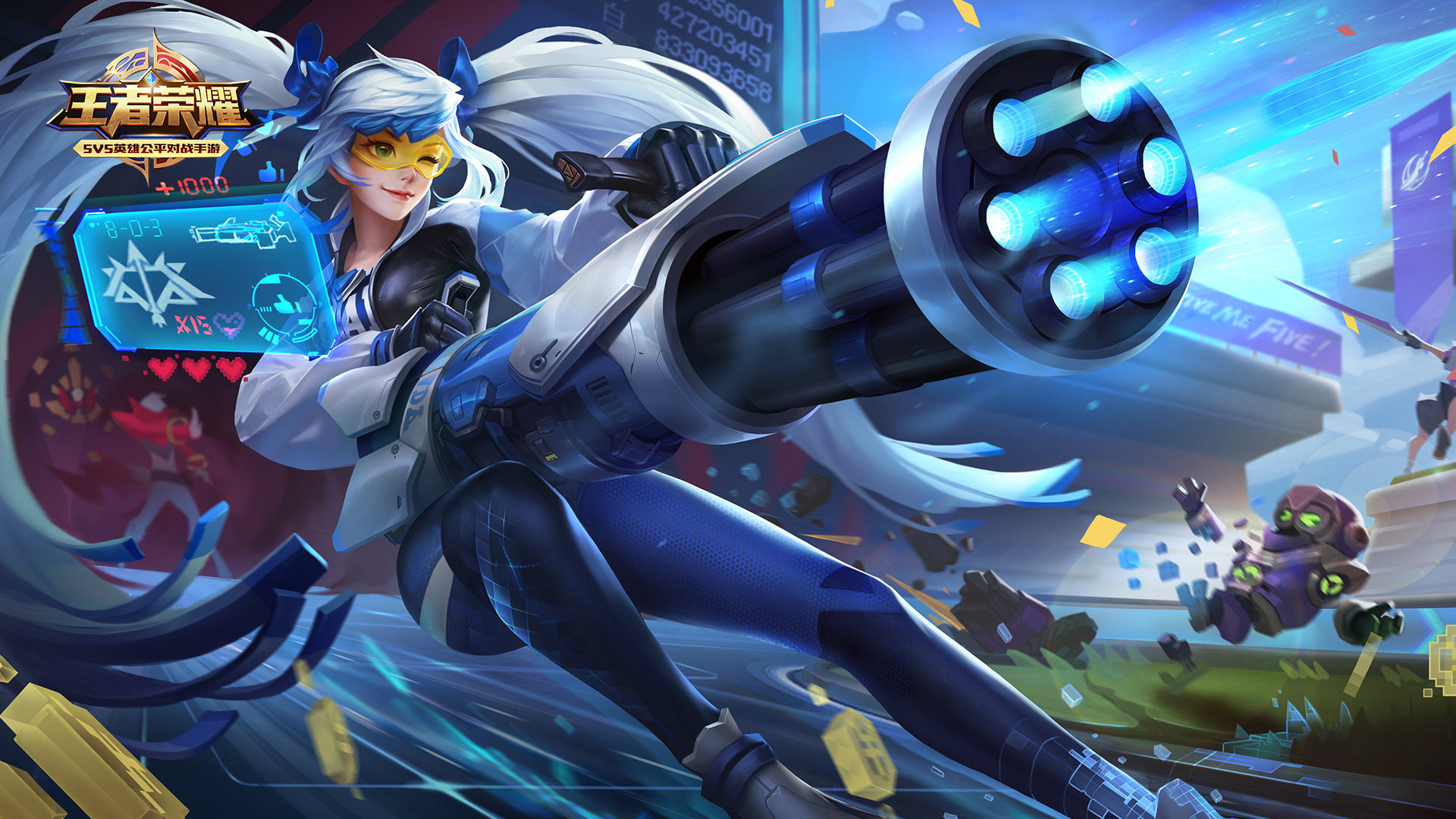 王者荣耀孙尚香沉稳之力高清壁纸来啦