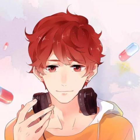 22张高清动漫情侣头像！一男一女QQ情头合集