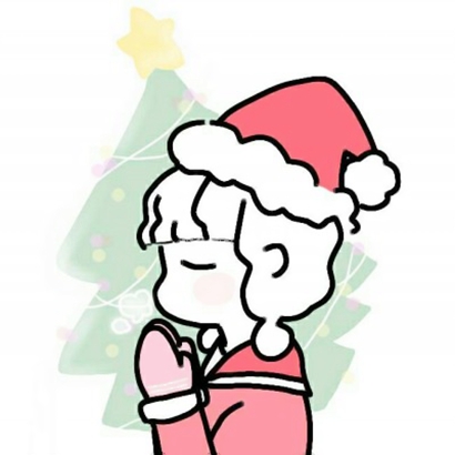 22张超可爱！一男一女手绘情侣头像合集