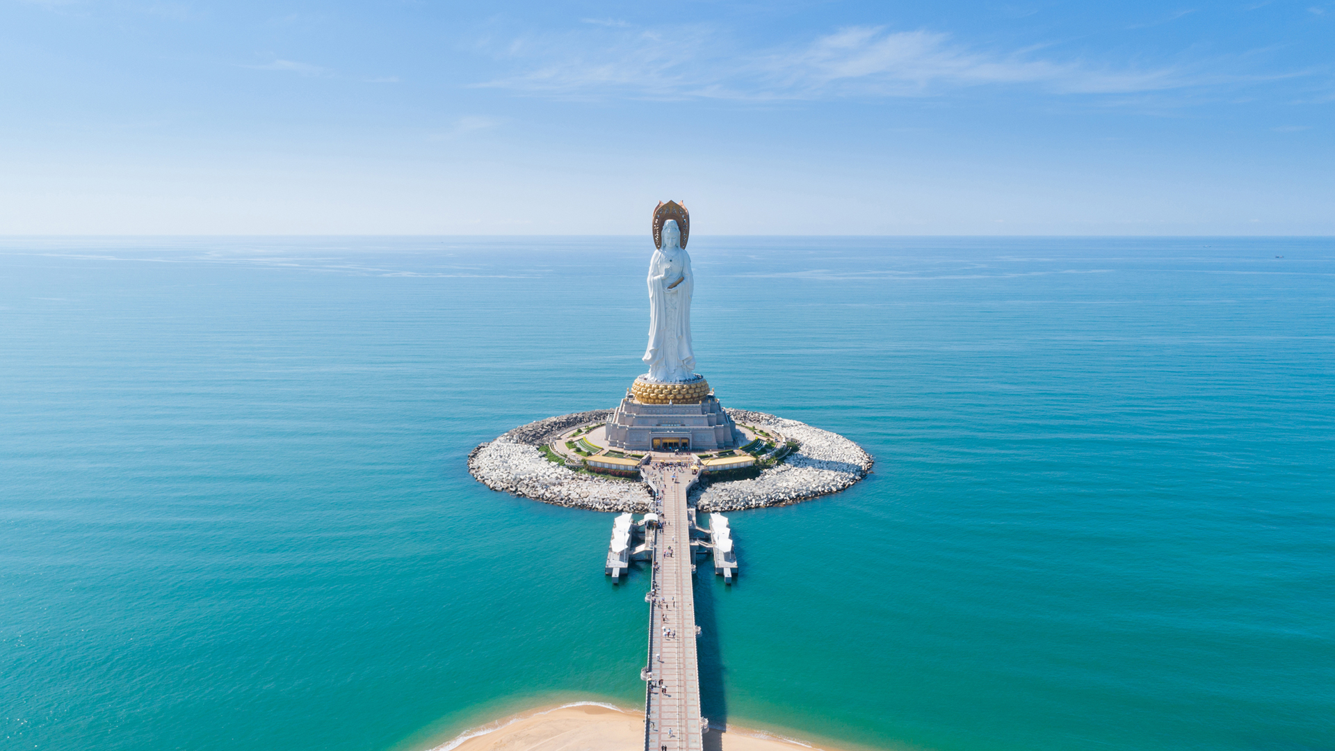 海上观音菩萨主题电脑高清壁纸合集