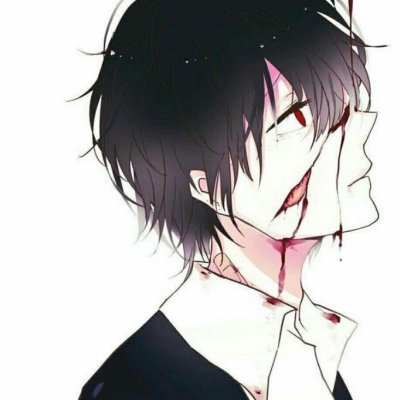 16组高清丧气二次元病娇黑化情侣头像 一对两张