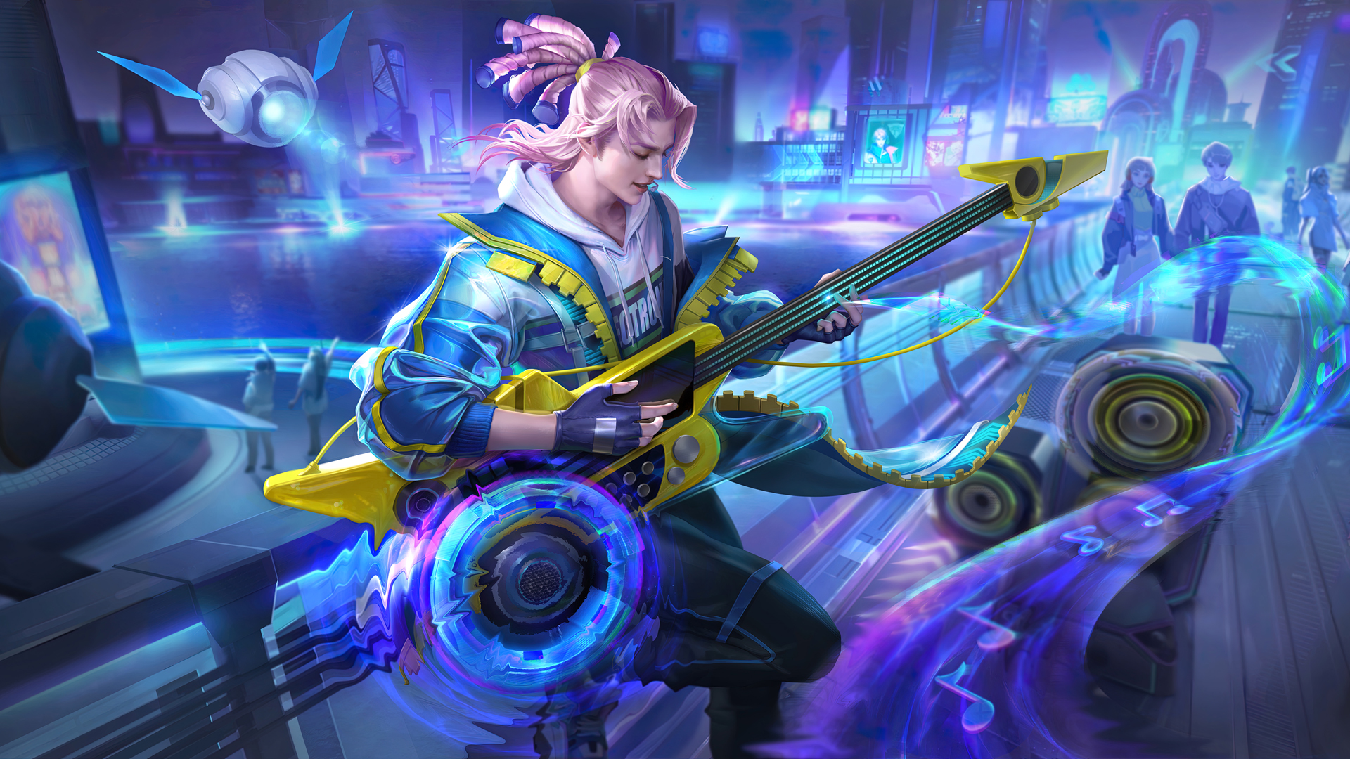 天秀·音浪高渐离王者荣耀高清壁纸上线 多尺寸可选