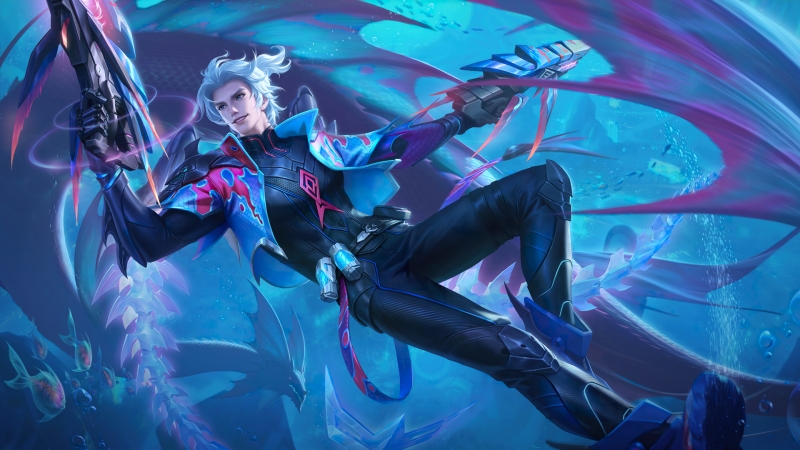 王者荣耀马可波罗深海之息无水印高清壁纸来啦